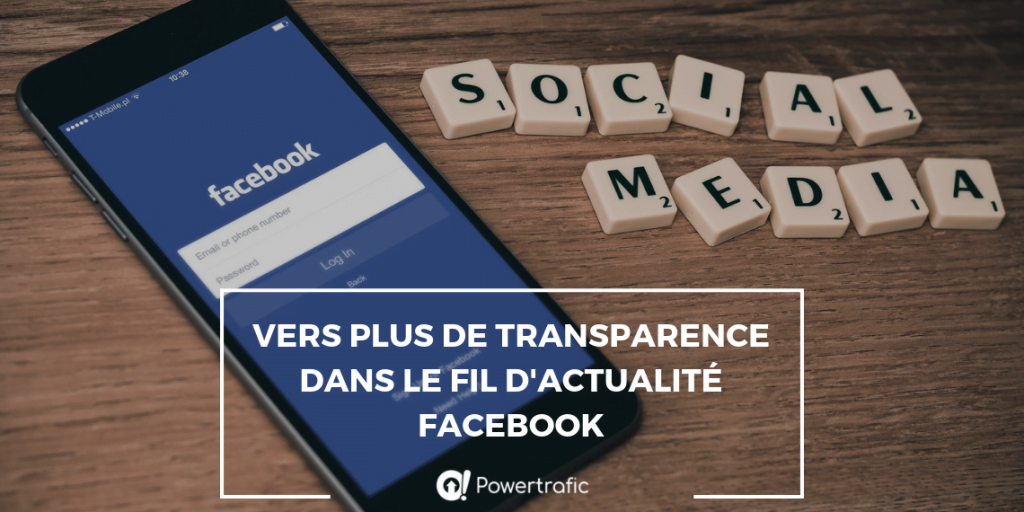 Vers plus de transparence dans le fil d'actualité Facebook