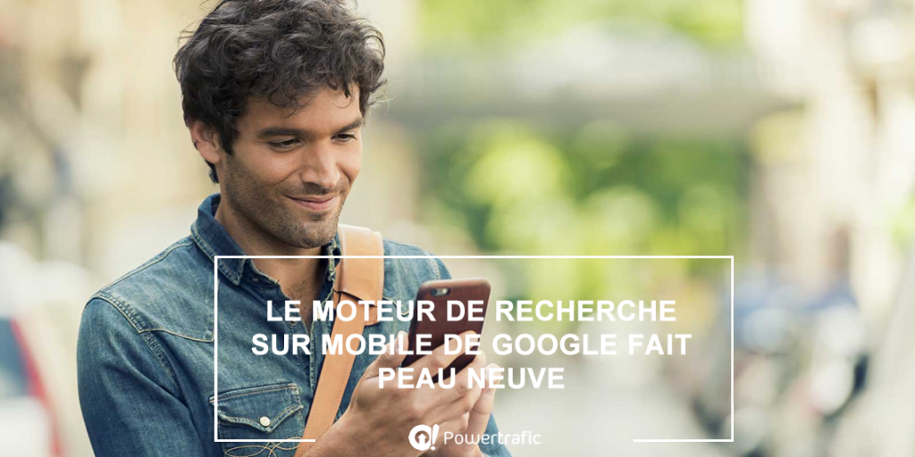 Un nouveau design pour la version mobile du moteur de recherche Google